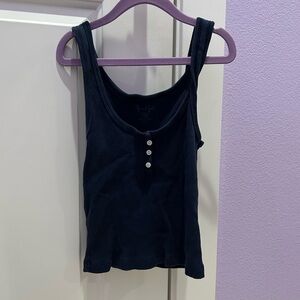 Women's Navy Blue Tank Top